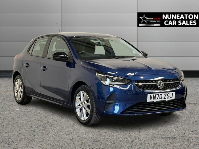 Vauxhall Corsa 1.2 Se Nav Premium Hatchback Eur Blue