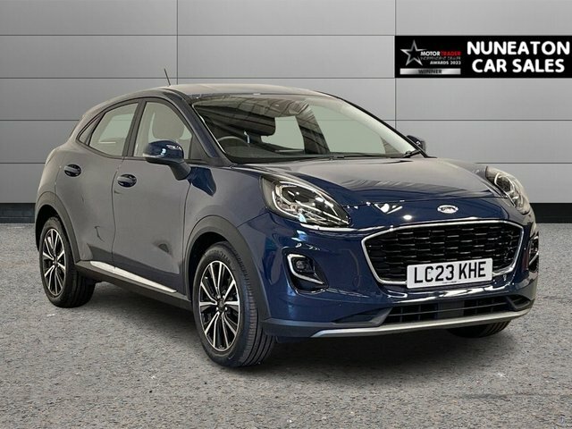 Ford Puma 1.0T Ecoboost Mhev Titanium Suv Hybrid Blue