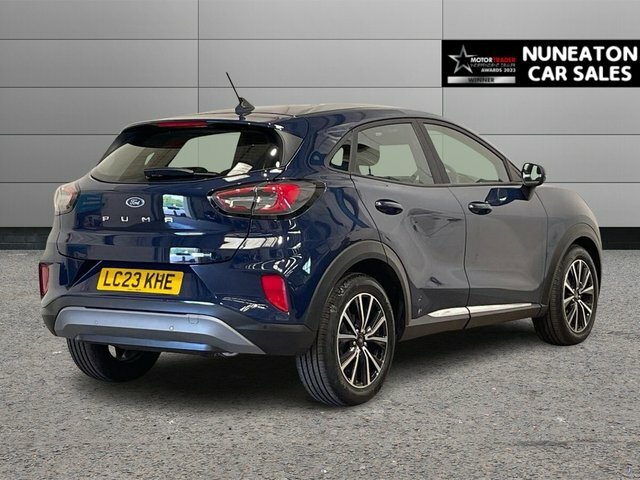 Ford Puma 1.0T Ecoboost Mhev Titanium Suv Hybrid LC23KHE Blue #3