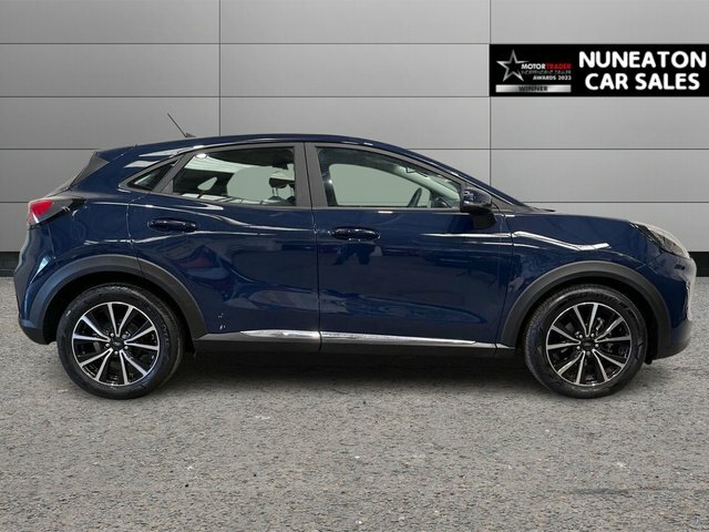 Ford Puma 1.0T Ecoboost Mhev Titanium Suv Hybrid LC23KHE Blue #2