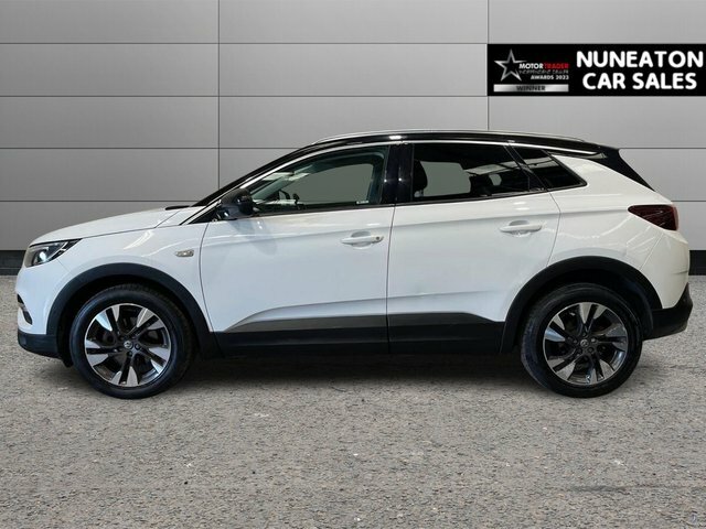 Vauxhall Grandland X 1.2 Turbo Sport Nav Suv Euro 6 DG68MLE White #6