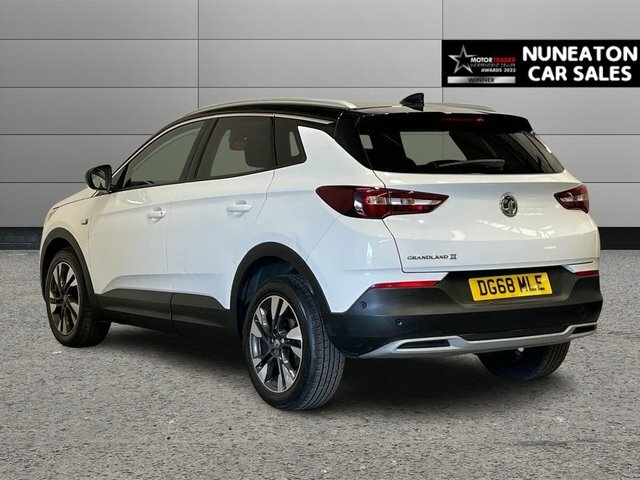 Vauxhall Grandland X 1.2 Turbo Sport Nav Suv Euro 6 DG68MLE White #5