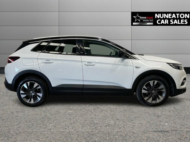 Vauxhall Grandland X 1.2 Turbo Sport Nav Suv Euro 6 DG68MLE White #2