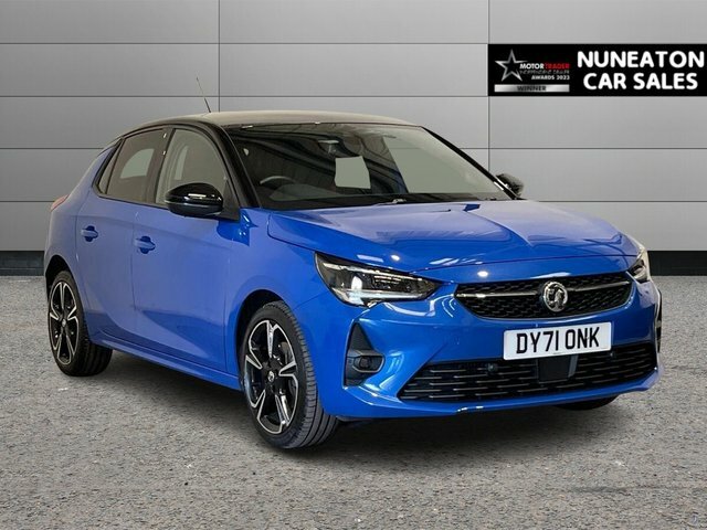 Vauxhall Corsa 1.2 Turbo Sri Edition Hatchback Blue