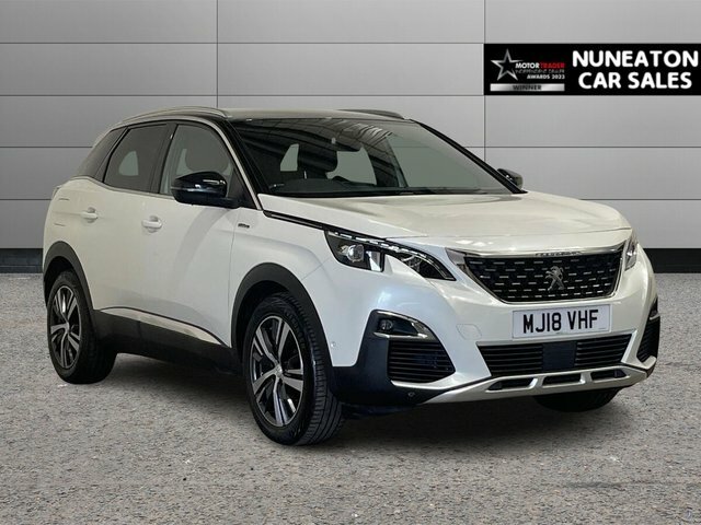 Peugeot 3008 1.2 Puretech Gt Line Suv Euro 6 White
