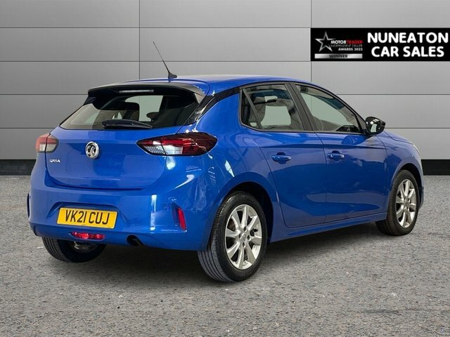 Vauxhall Corsa 1.2 Se Premium Hatchback Euro 6 VK21CUJ Blue #3