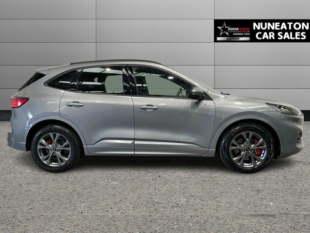 Ford Kuga 2.5 Ecoboost Duratec 14.4Kwh St-line Suv Petro WO21ROU Silver #2