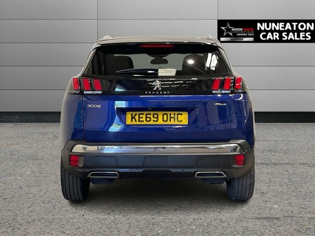 Peugeot 3008 1.2 Puretech Gt Line Premium Suv Eat Eu KE69OHC Blue #4