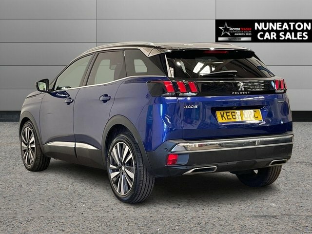 Peugeot 3008 1.2 Puretech Gt Line Premium Suv Eat Eu KE69OHC Blue #5
