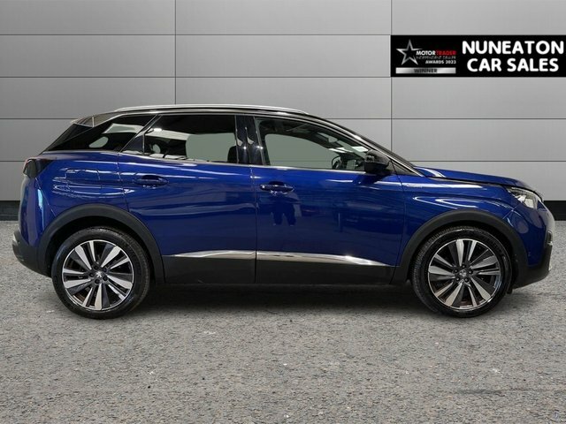Peugeot 3008 1.2 Puretech Gt Line Premium Suv Eat Eu KE69OHC Blue #2