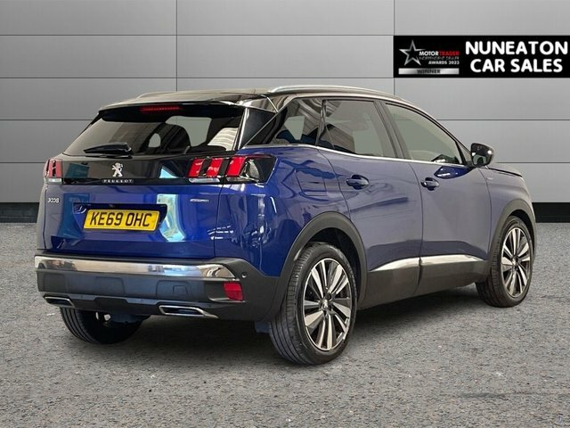 Peugeot 3008 1.2 Puretech Gt Line Premium Suv Eat Eu KE69OHC Blue #3