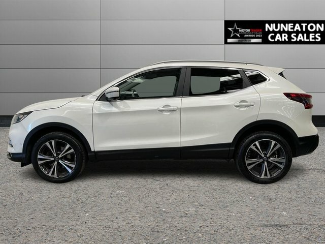 Nissan Qashqai 1.3 Dig-t N-connecta Suv Euro 6 NG19WJX White #6