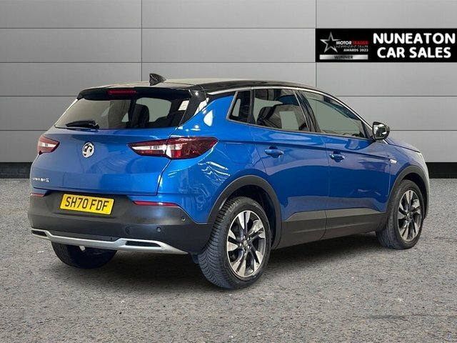 Vauxhall Grandland X 1.2 Turbo Sri Nav Suv Euro 6 Ss SH70FDF Blue #3