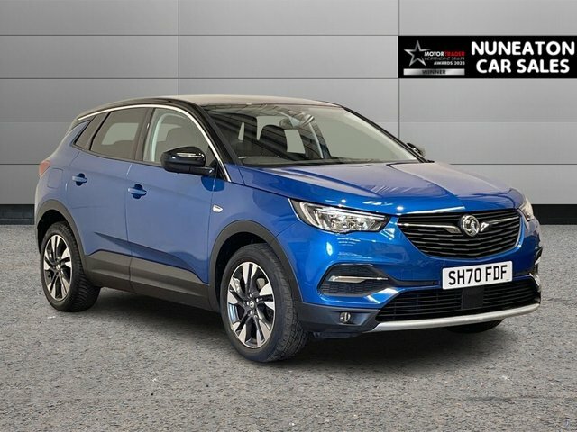 Vauxhall Grandland X 1.2 Turbo Sri Nav Suv Euro 6 Ss SH70FDF Blue