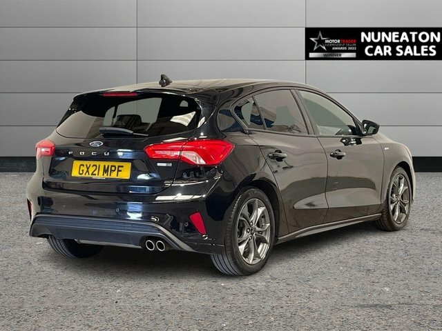 Ford Focus 1.0T Ecoboost Mhev St-line Edition Hatchback P GX21MPF Black #3