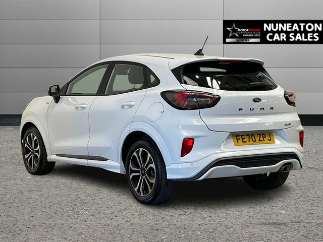 Ford Puma 1.0T Ecoboost Mhev St-line Suv E FE70ZPJ White #5