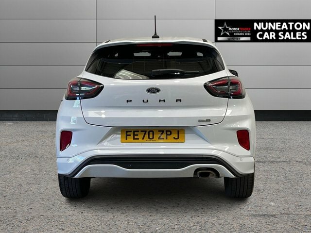 Ford Puma 1.0T Ecoboost Mhev St-line Suv E FE70ZPJ White #4