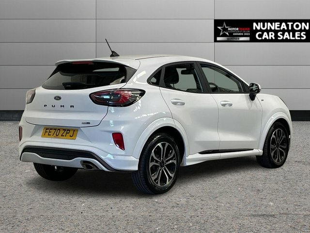 Ford Puma 1.0T Ecoboost Mhev St-line Suv E FE70ZPJ White #3