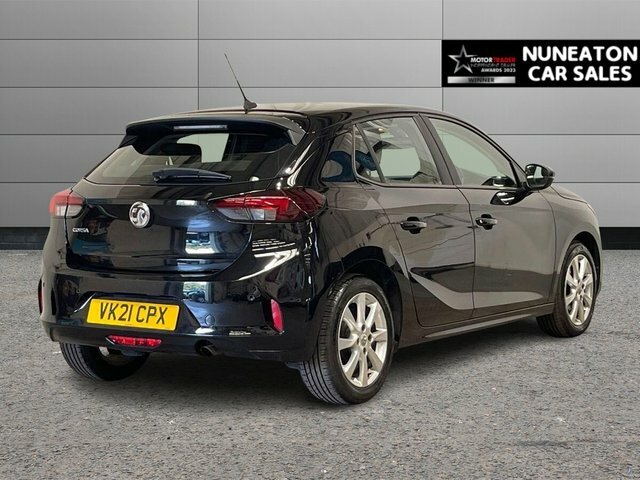 Vauxhall Corsa 1.2 Se Premium Hatchback Euro 6 VK21CPX Black #3