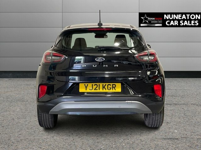 Ford Puma 1.0T Ecoboost Mhev Titanium Suv Black #4