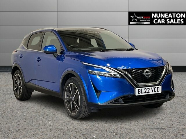 Nissan Qashqai 1.3 Dig-t Mhev Tekna Suv Hybrid Xtron E Blue