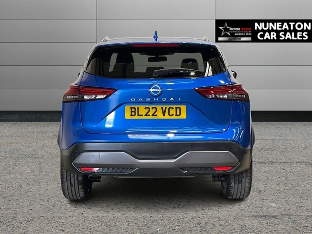 Nissan Qashqai 1.3 Dig-t Mhev Tekna Suv Hybrid Xtron E BL22VCD Blue #4