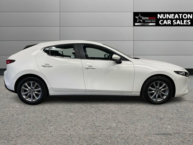 Mazda 3 2.0 E-skyactiv-g Mhev Se-l Hatchback Ma LS23CHH White #2