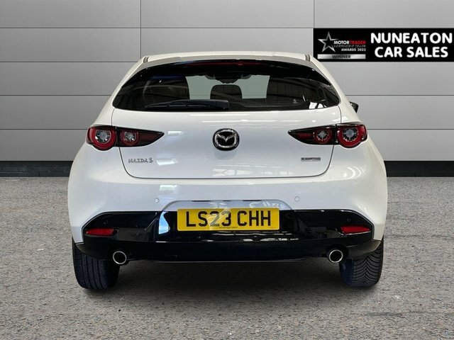 Mazda 3 2.0 E-skyactiv-g Mhev Se-l Hatchback Ma LS23CHH White #4