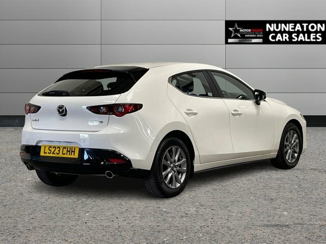 Mazda 3 2.0 E-skyactiv-g Mhev Se-l Hatchback Ma LS23CHH White #3