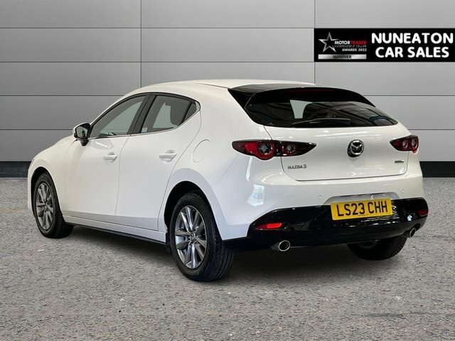 Mazda 3 2.0 E-skyactiv-g Mhev Se-l Hatchback Ma LS23CHH White #5