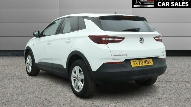 Vauxhall Grandland X 1.2 Turbo Gpf Se Suv Euro 6 Ss SV70WNX White #5
