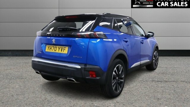 Peugeot 2008 1.2 Puretech Gt Line Suv Eat Euro 6 S Blue #3