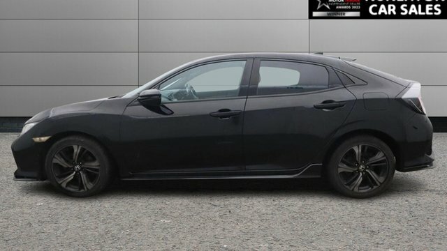 Honda Civic 1.5 Vtec Turbo Gpf Sport Hatchback Manu Black #6