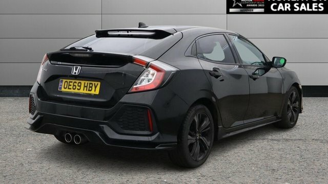 Honda Civic 1.5 Vtec Turbo Gpf Sport Hatchback Manu Black #3