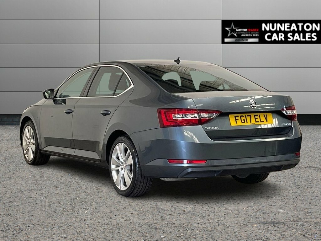 Skoda Superb 2017 2.0 Tdi Scr 190Ps Sportline Dsg Estate Silver #33