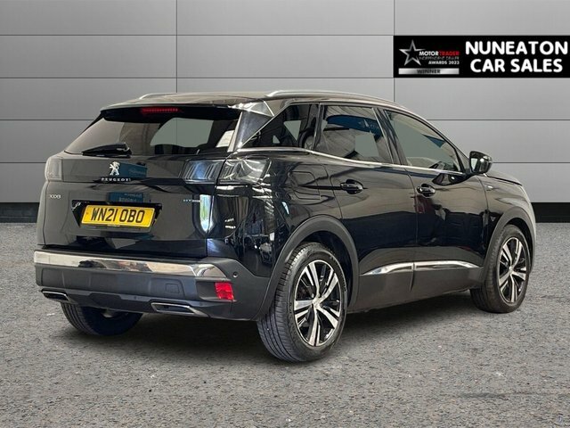 Peugeot 3008 1.6 13.2Kwh Gt Premium Suv Plug-in Hybr Black #3