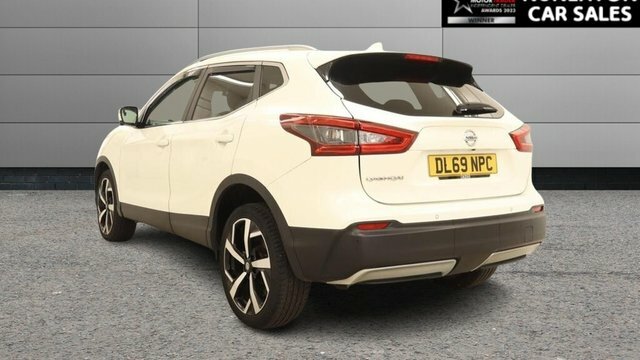 Nissan Qashqai 1.3 Dig-t Tekna Suv Dct Euro 6 S White #4