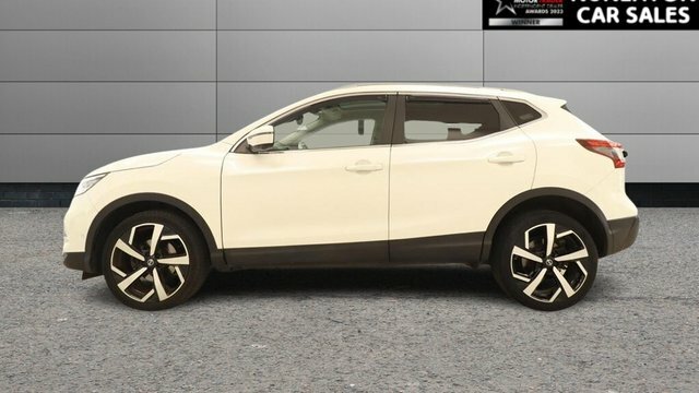 Nissan Qashqai 1.3 Dig-t Tekna Suv Dct Euro 6 S White #5