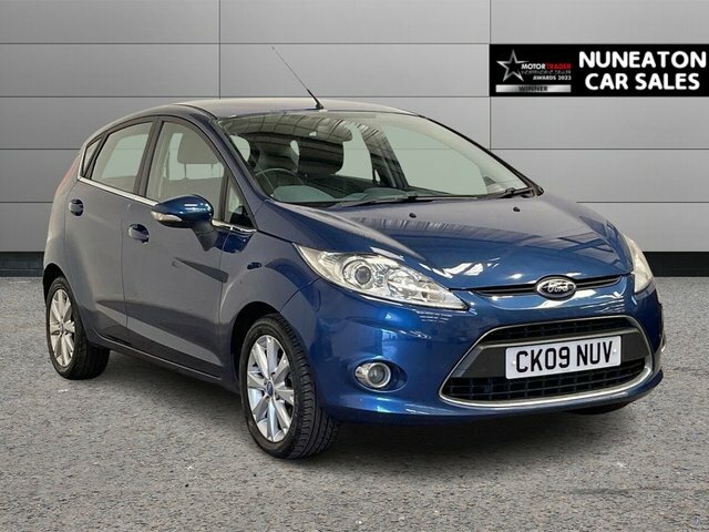 Ford Fiesta 1.25 Zetec Hatchback 133 Gkm, Blue