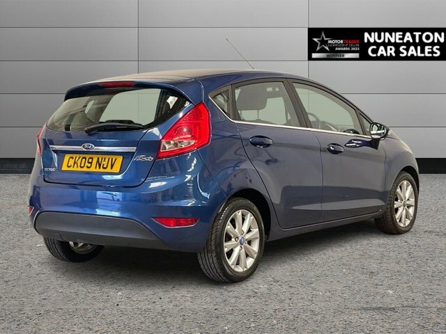 Ford Fiesta 1.25 Zetec Hatchback 133 Gkm, Blue #3