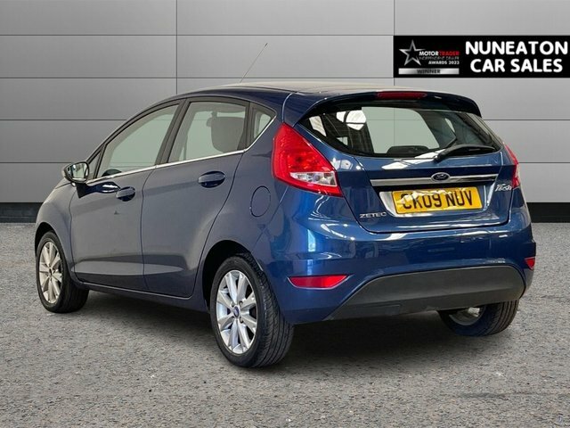 Ford Fiesta 1.25 Zetec Hatchback 133 Gkm, Blue #5