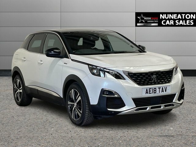 Peugeot 3008 1.2 Puretech Gt Line Suv Euro 6 White