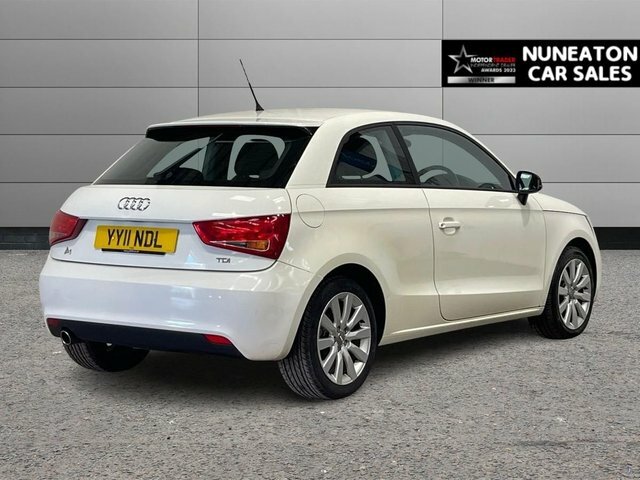 Audi A1 1.6 Tdi Sport Hatchback Euro 5 White #3