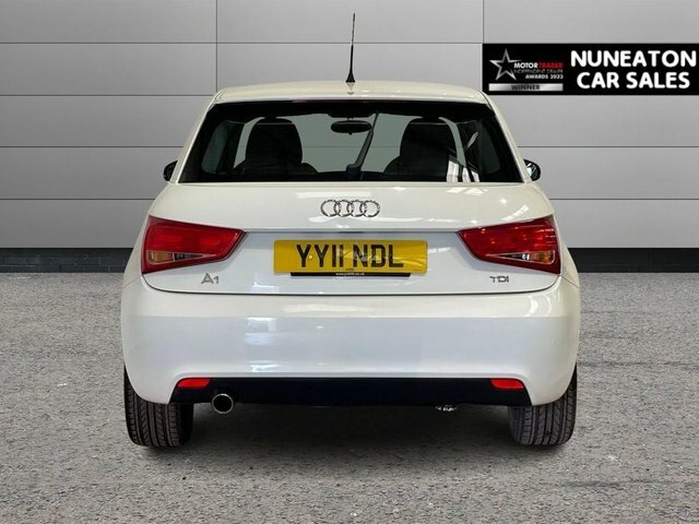 Audi A1 1.6 Tdi Sport Hatchback Euro 5 White #4