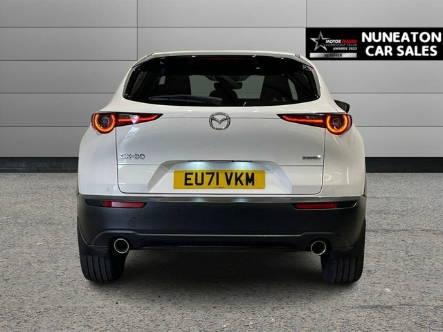 Mazda CX-30 2.0 E-skyactiv X Mhev Sport Lux Suv Man EU71VKM White #4