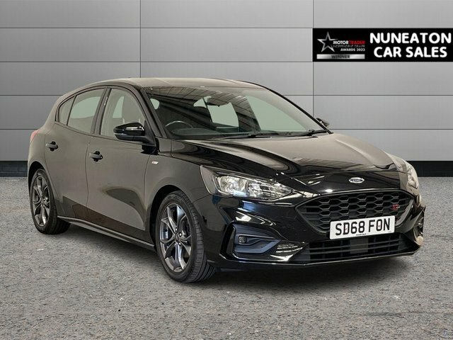 Ford Focus 1.0T Ecoboost St-line Hatchback Black