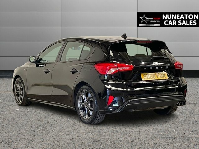 Ford Focus 1.0T Ecoboost St-line Hatchback Black #5