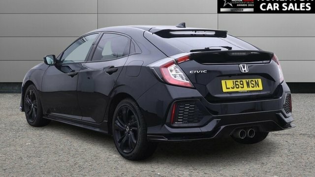 Honda Civic 1.5 Vtec Turbo Gpf Sport Hatchback Manu Black #5