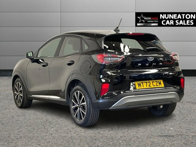 Ford Puma 1.0T Ecoboost Mhev Titanium Suv Hybrid MT72CZM Black #4