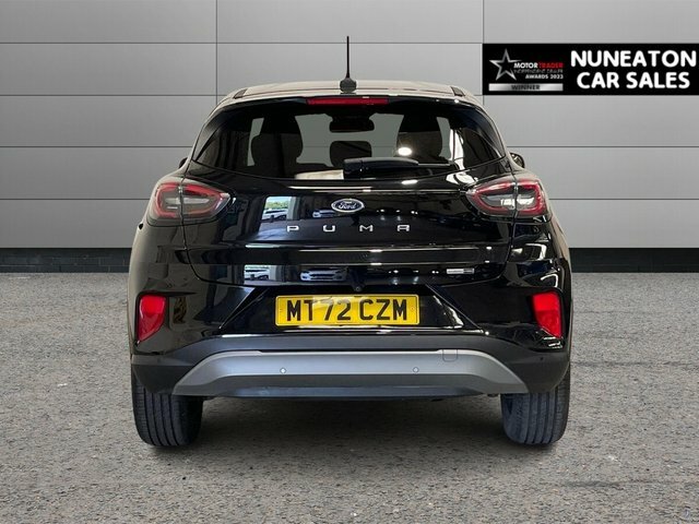 Ford Puma 1.0T Ecoboost Mhev Titanium Suv Hybrid MT72CZM Black #3